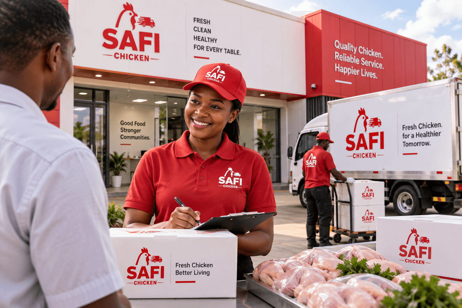 Safi Chicken customer service and delivery